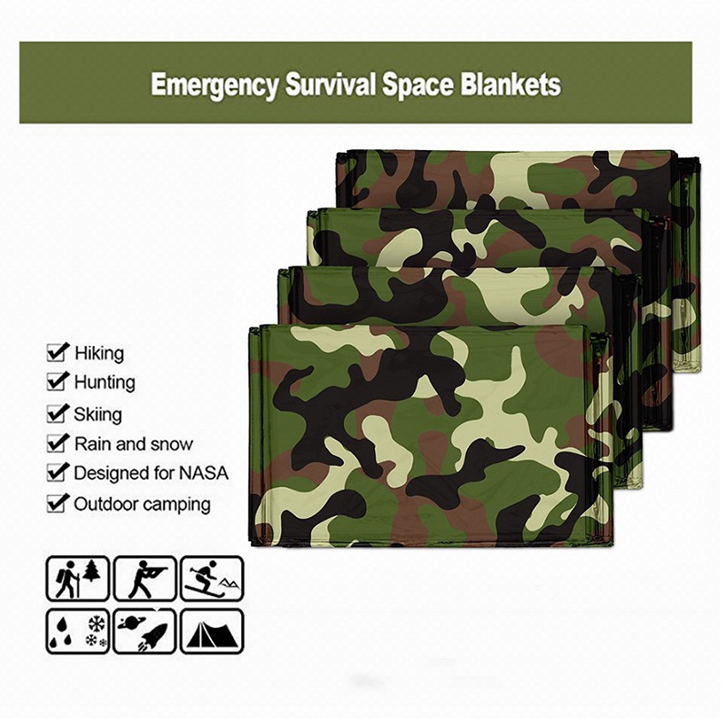 1pcs Emergency Thermal Blanket - Bivy Bag Emergency ulasan dan harga