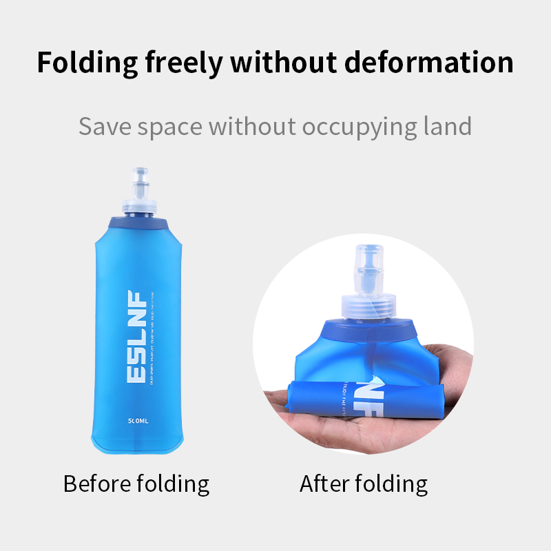 500ml Collapsible Water Bottle - Water Bag Collapsible ulasan dan harga