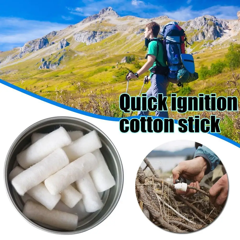 12pcs Outdoor Camping Paraffin - Fire Starting Kit ulasan dan harga